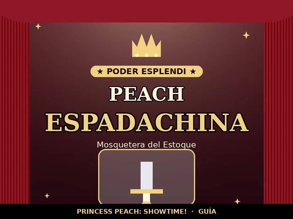Peach Espadachina en Princess Peach: Showtime!