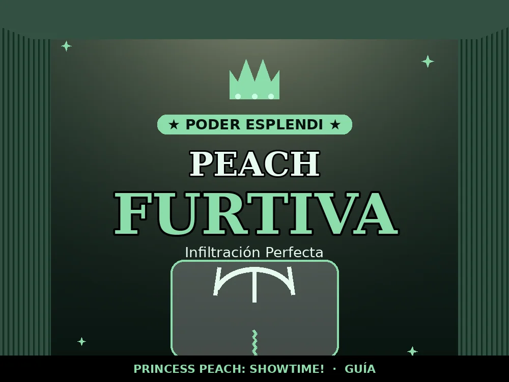 Peach Furtiva en Princess Peach: Showtime!