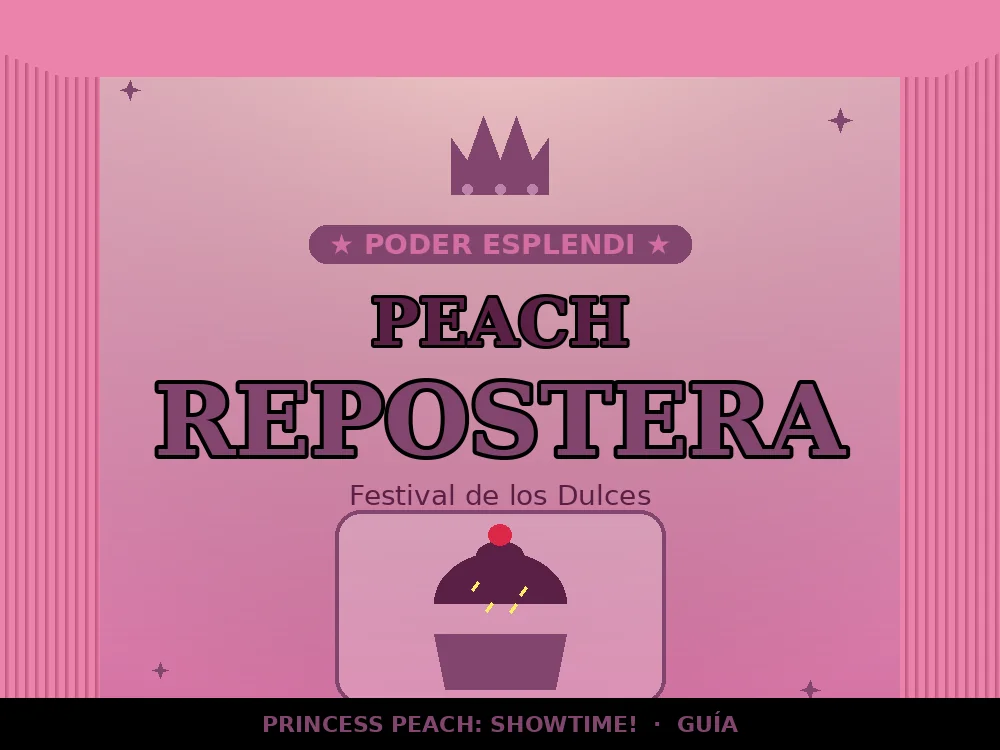 Peach Repostera en Princess Peach: Showtime!