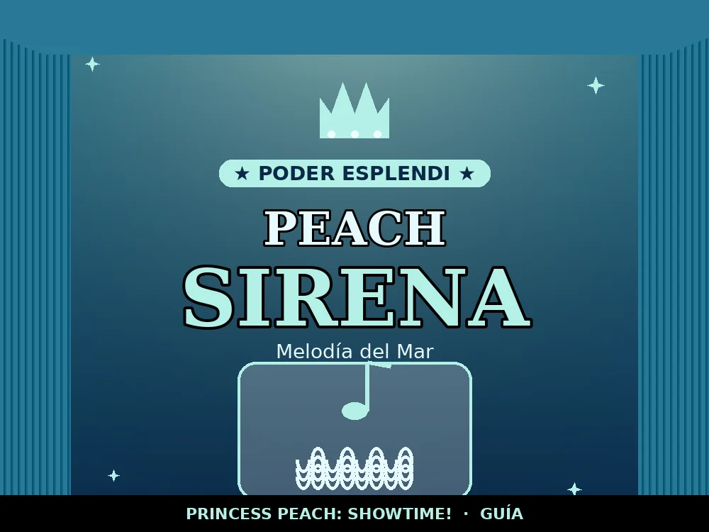 Peach Sirena en Princess Peach: Showtime!