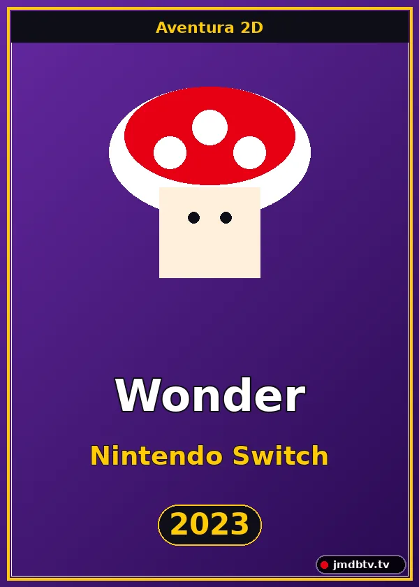 Super Mario Bros Wonder — Nintendo Switch — 2023